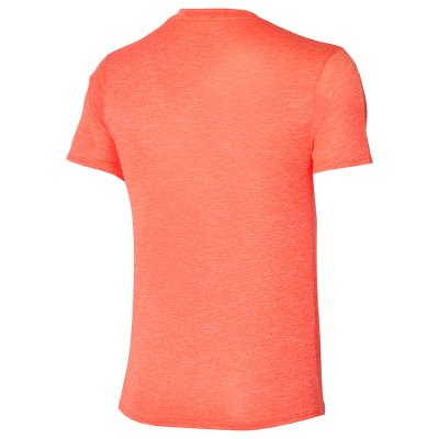 Camisa Mizuno Core Estampados Tee Hombre - Rojos - Chile M873MBXCQV
